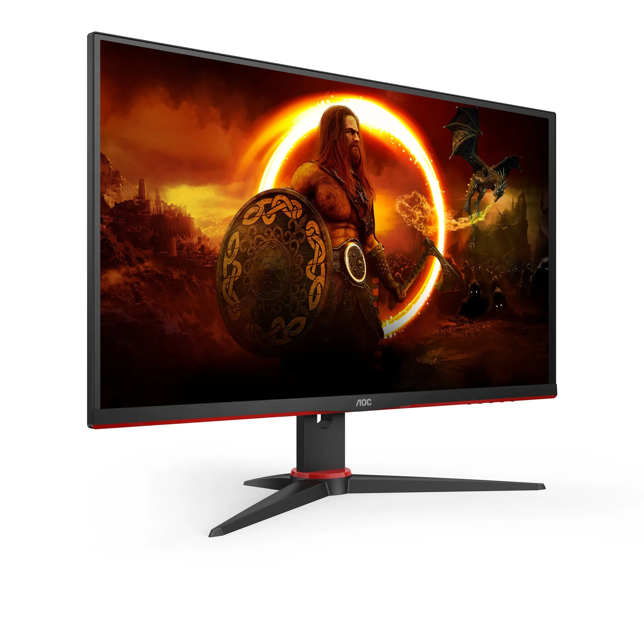 AOC G2 27G2SPAE/BK LED display 68.6 cm (27") 1920 x 1080 pixels Full HD Black, Red