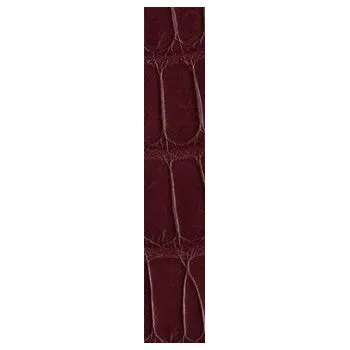 Ballon Bleu 36mm & 37mm Burgundy Red Alligator Strap