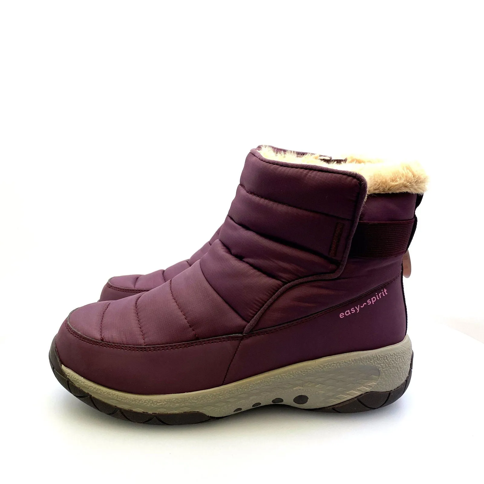 Easy Spirit Womens Size 9W Wine Purple Jorneon Cold Weather Booties