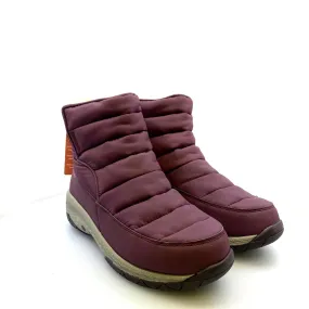 Easy Spirit Womens Size 9W Wine Purple Jorneon Cold Weather Booties