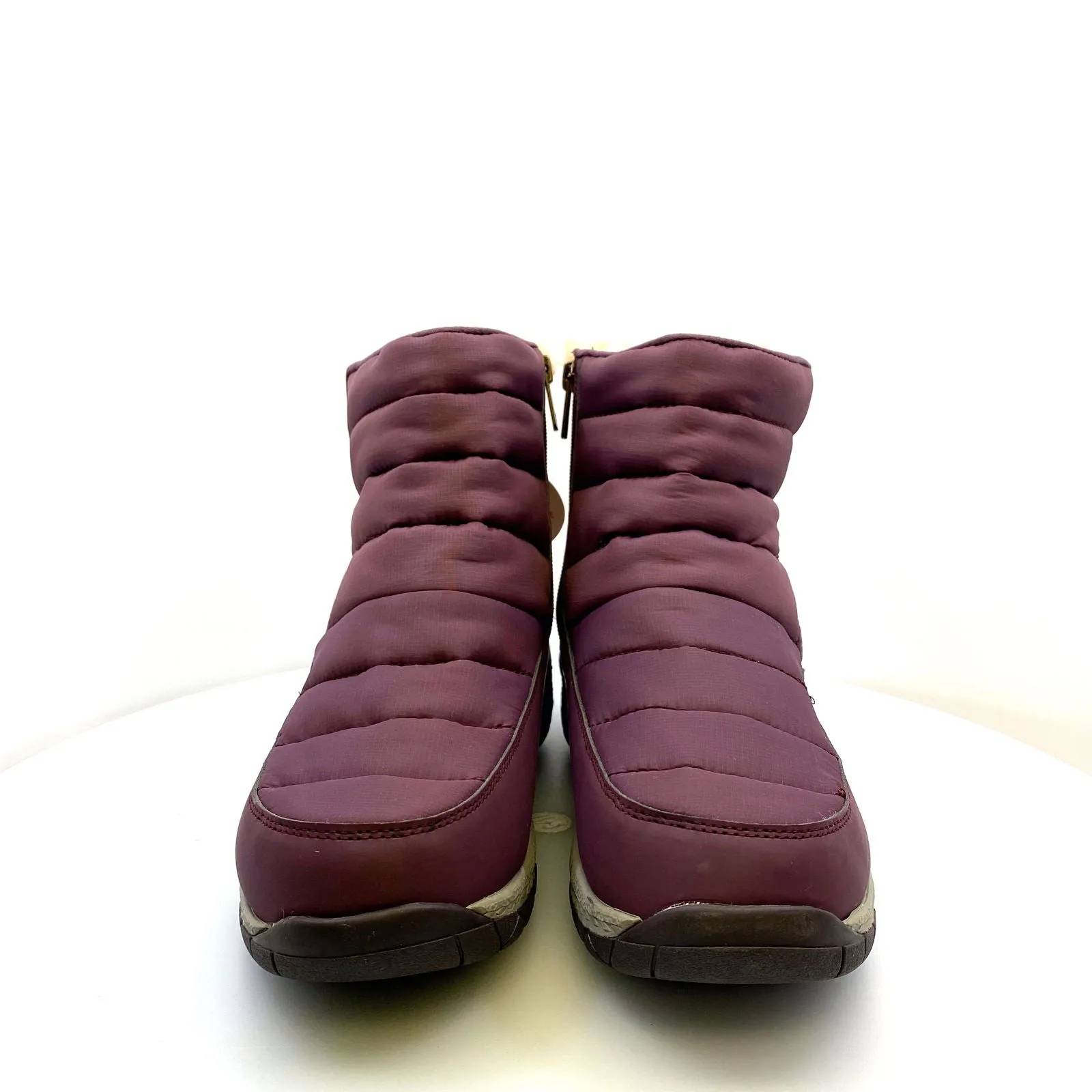 Easy Spirit Womens Size 9W Wine Purple Jorneon Cold Weather Booties