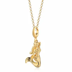 Gold Plated Mermaid Necklace