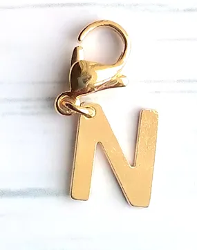 Letter N Charm