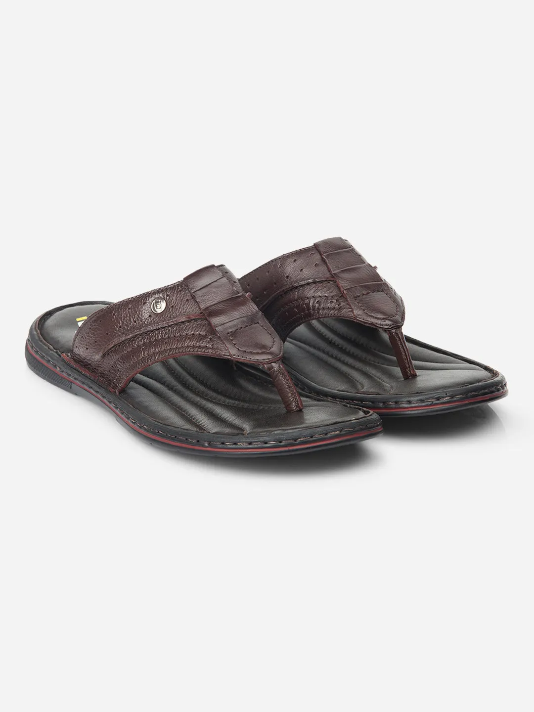 Men Wine Sandal / Slipper (ID4229)