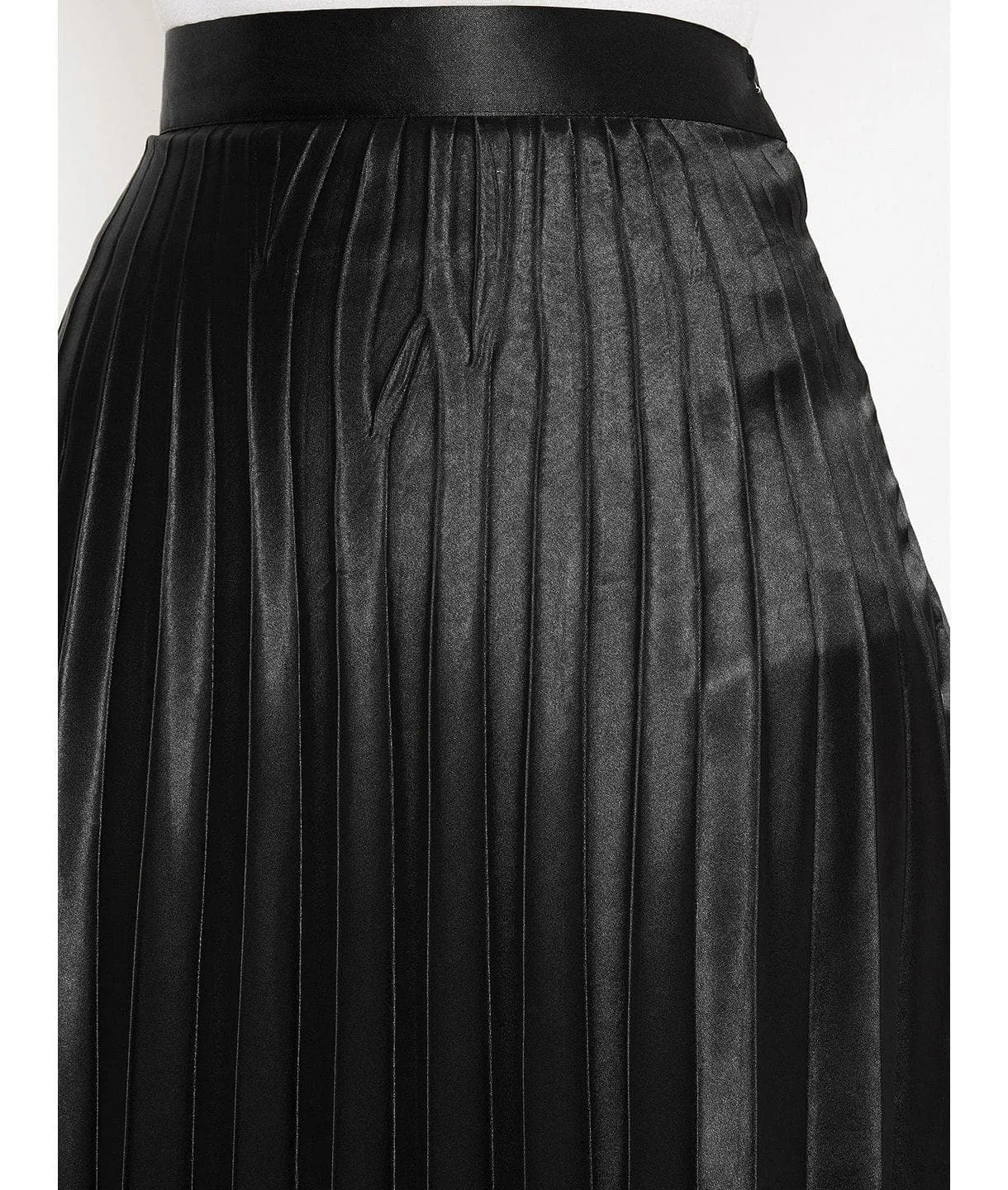 Pleated Midi Skirt