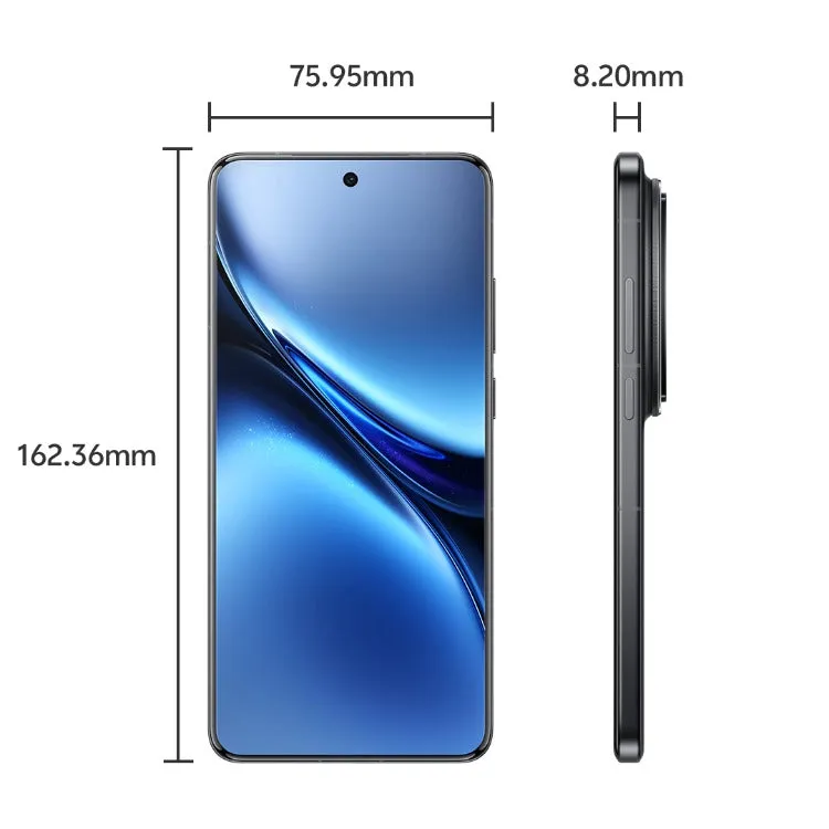 Vivo X200 Pro 5G Dual SIM, 12GB/256GB - Night Black (CN Version)